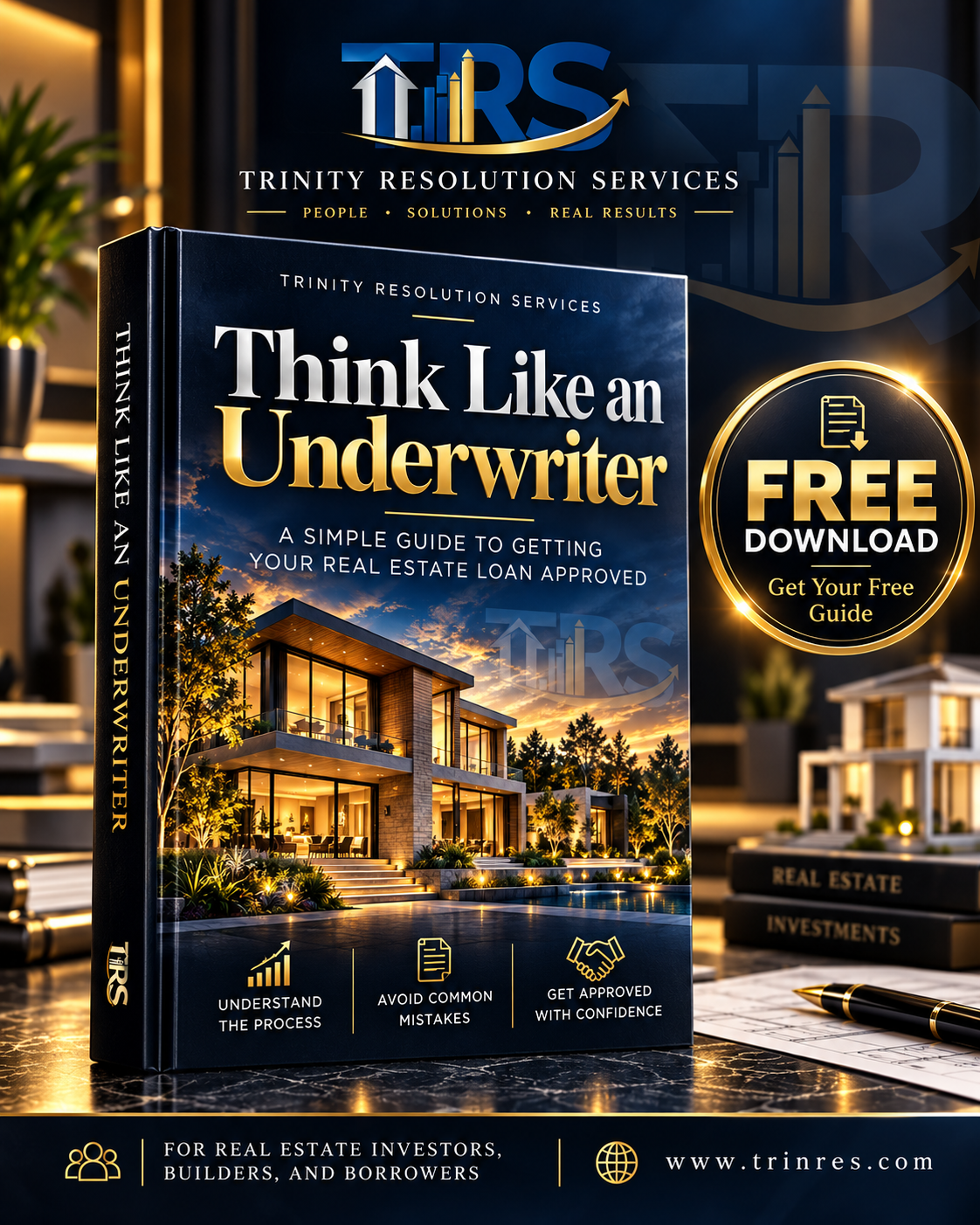 Think Like an Underwriter — free ebook from Trinity Resolution Services